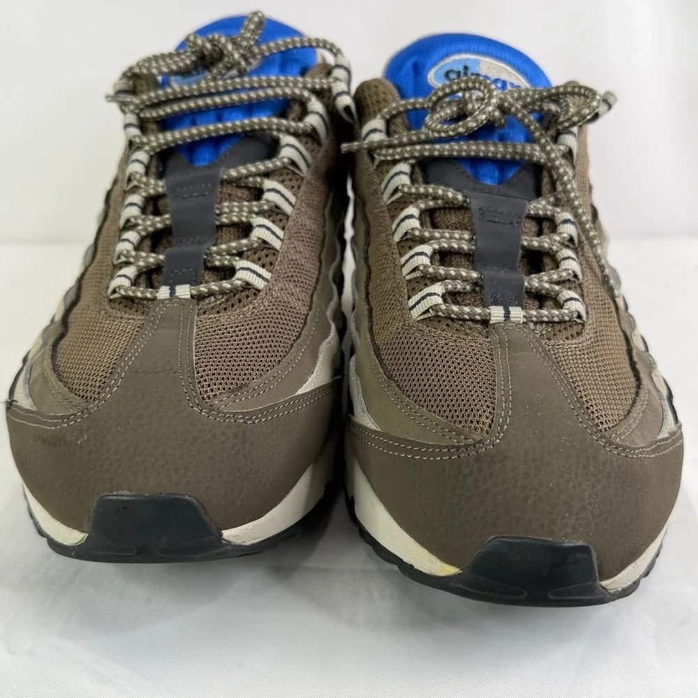 Nike‎ Air Max 95 Dark Dune Hyper Cobalt Mens 12 Brown Blue 609048-203